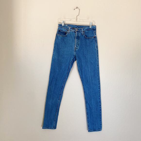 Levi’s 501 High Rise Straight Leg Mom Jeans - Picture 2 of 8
